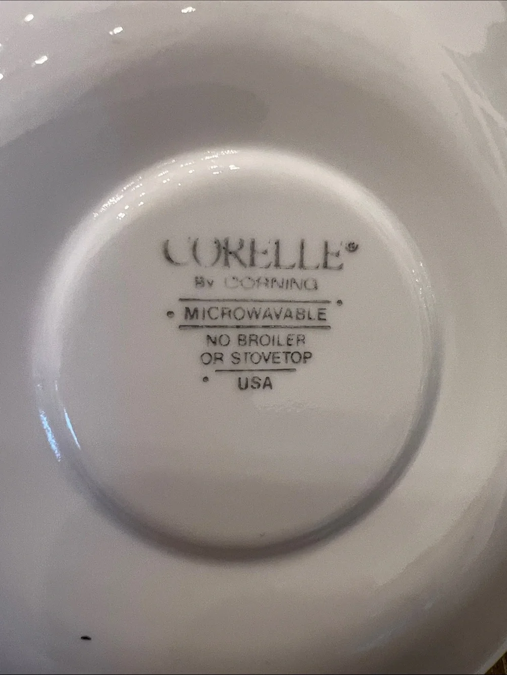 Set of 4 Corning for Corelle CELESTIAL BLUE Floral Teacup/Coffee & Saucer Set.